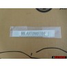 VW Original CABRIOLET Trasero Rotulo Insignia Emblema Cromo - 1E0853687C Z10