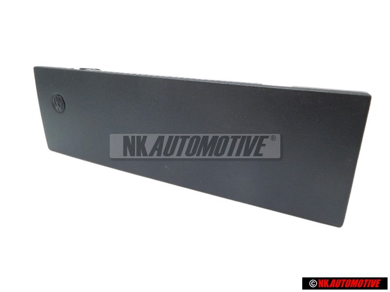 VW Original Recubrimiento P.Abertura Radio Negro Satinado - 1H0857231A 01C