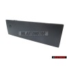 VW Original Recubrimiento P.Abertura Radio Negro Satinado - 1H0857231A 01C
