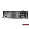 VW Original Recubrimiento P.Abertura Radio Negro Satinado - 1H0857231A 01C