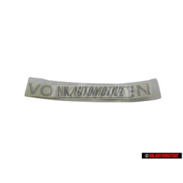 VW Original Rotulo Antracita - 2D3853687 2QZ