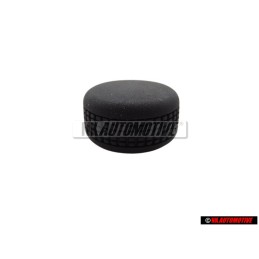 VW Original Boton Negro Satinado - 357857520 01C