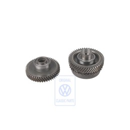 VW Original Juego Pinones Con Tren Interm. 