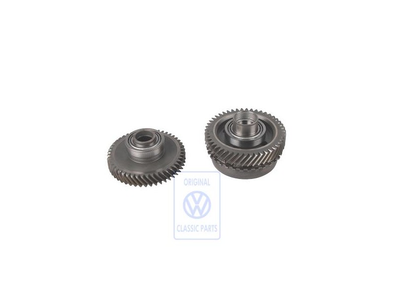 VW Original Juego Pinones Con Tren Interm. 