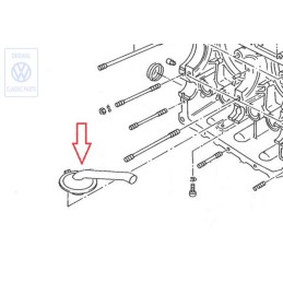VW Original Tubo De Aceite - 025101149B