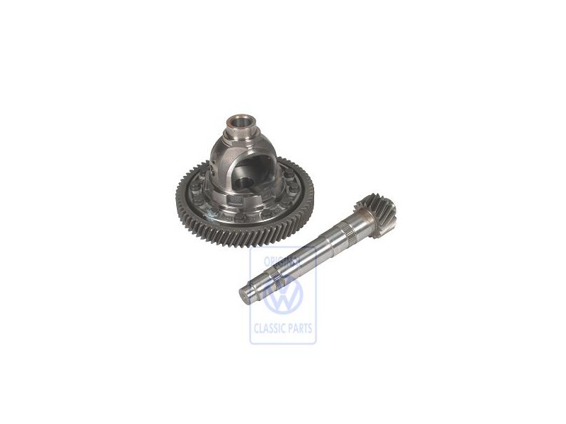 VW Original Par De Ataque Con Carcasa De Diferencial - 02G409143Q