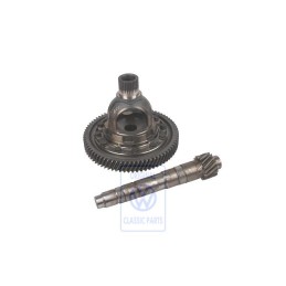 VW Original Par De Ataque Con Carcasa De Diferencial - 02G409143R