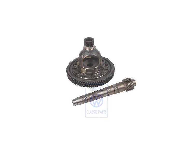 VW Original Par De Ataque Con Carcasa De Diferencial - 02G409143R