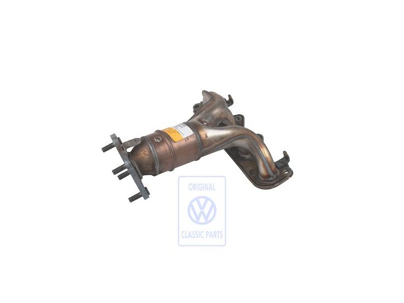 VW Original Colector De Escape Con Catalizador - 030253052AX