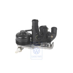 VW Original Bomba De Depresion Con Caja De Termostato - 031145101E