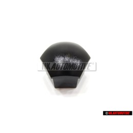 VW Original Capuchon P. Tornillo Rueda Negro Satinado - 321601173A 01C