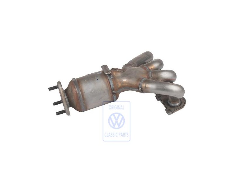 VW Original Colector De Escape Con Catalizador - 036253020NX