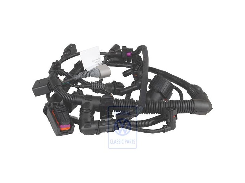 VW Original Juego Cables Para Motor - 038971610DB