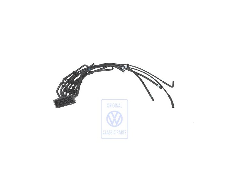 VW Original Tubos Flex. Depresion Con Pieza Conexion - 045131051AM