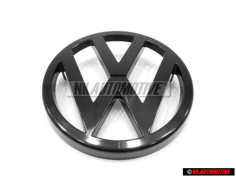VW Original Frente Simbolo Insignia Emblema Negro - 171853601