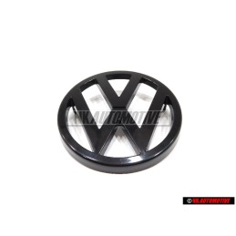 VW Original Frente Simbolo Insignia Emblema Negro - 171853601