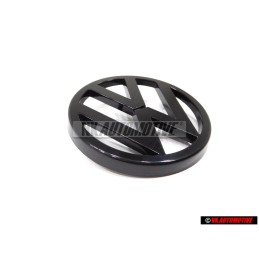VW Original Frente Simbolo Insignia Emblema Negro - 171853601