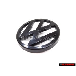 VW Original Frente Simbolo Insignia Emblema Negro - 171853601