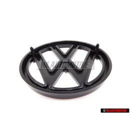 VW Original Frente Simbolo Insignia Emblema Negro - 171853601