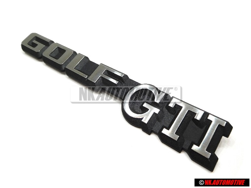 VW Original GOLF GTI Trasero Rotulo Insignia Emblema - 191853687C