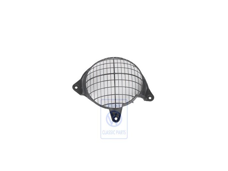 VW Original Rejilla Protectora Negro Satinado - 070119207C 01C