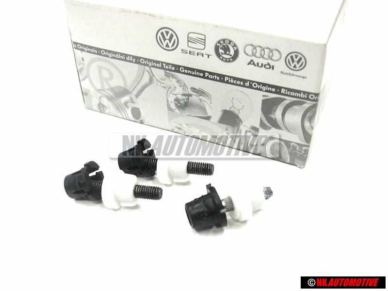 VW Original 1 Juego Piezas Fijacion Para Faro Adicional En Calandra - 191998135A