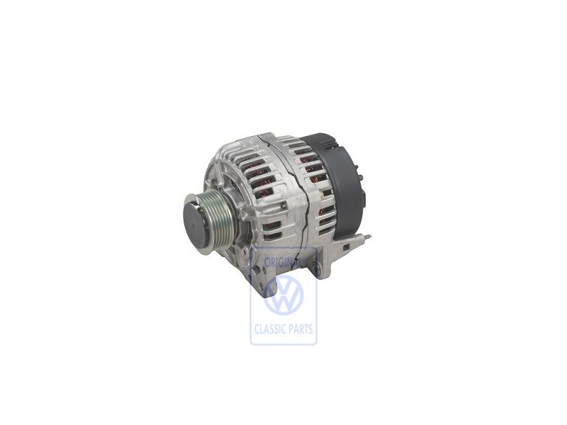 VW Original Alternador Con Abrazadera -W- - 074903025LX
