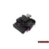 VW Original Caja De Contactos Planos Con Bloqueo De Contacto - 4F0973705