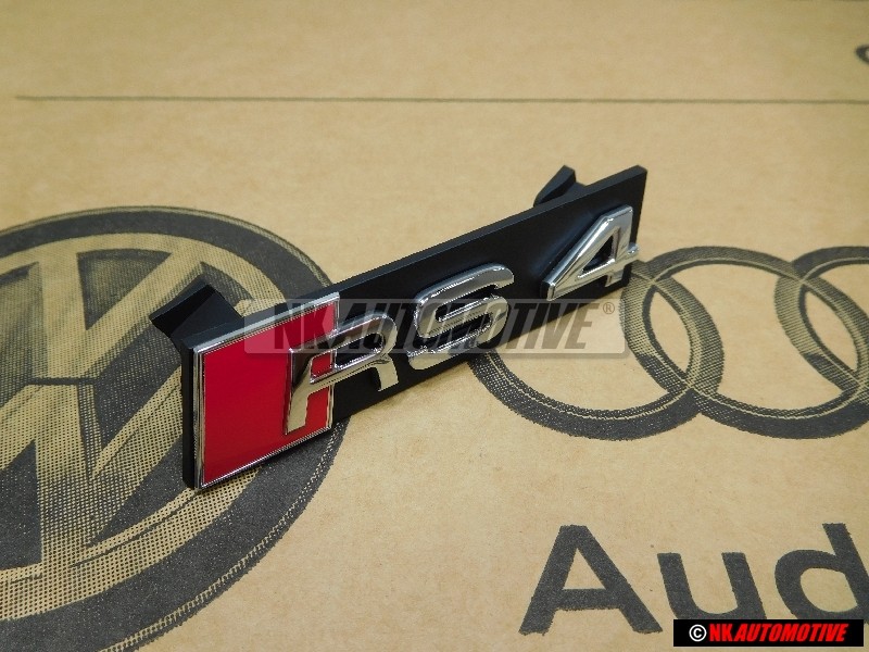 Audi Original RS4 Frente Rotulo Insignia Emblema - 8E0853736E 2ZZ