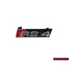 Audi Original RS4 Frente Rotulo Insignia Emblema - 8E0853736E 2ZZ
