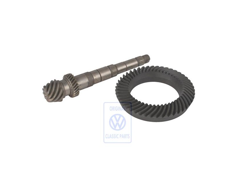 VW Original Pareja Hipoide Con Pinon Dent. 