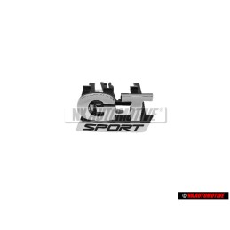 VW Original GT SPORT Frente Rotulo Insignia Emblema Cromo - 1K6853679B FXC