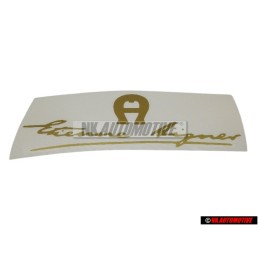 VW Classic Parts Rotulo Autoadhesivo Beige - 155853687G P06