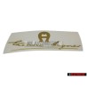 VW Classic Parts Rotulo Autoadhesivo Beige - 155853687G P06