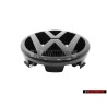 VW Original Frente Simbolo Insignia Emblema Negro - 323853601