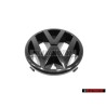 VW Original Frente Simbolo Insignia Emblema Negro - 323853601