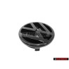 VW Original Frente Simbolo Insignia Emblema Negro - 323853601
