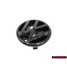 VW Original Frente Simbolo Insignia Emblema Negro - 323853601