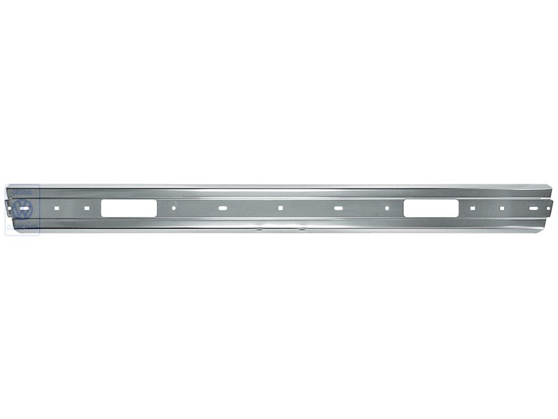 VW Original Parachoques, Cromado - 155807111