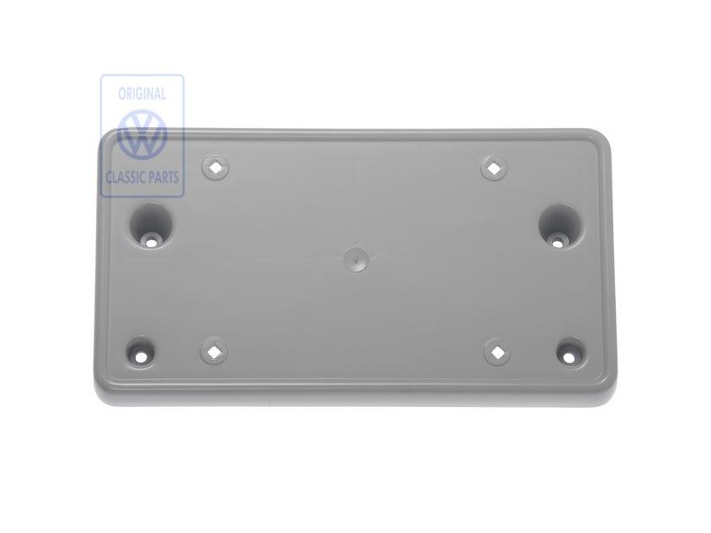 VW Original Soporte P. Matricula Imprimado - 155807847C GRU