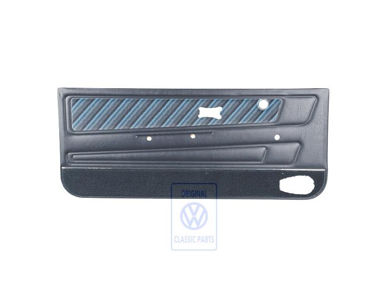 VW Original Revestimiento Puerta Azul Mauricio - 155867015BQAAF