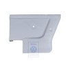 VW Original Revestimiento Lateral (Cuero) Gris Paloma - 155867044Q 5VH