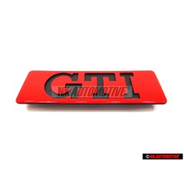 VW Original GTI Lado Rotulo Insignia Emblema Rojo - 191853714
