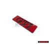 VW Original GTI Lado Rotulo Insignia Emblema Rojo - 191853714