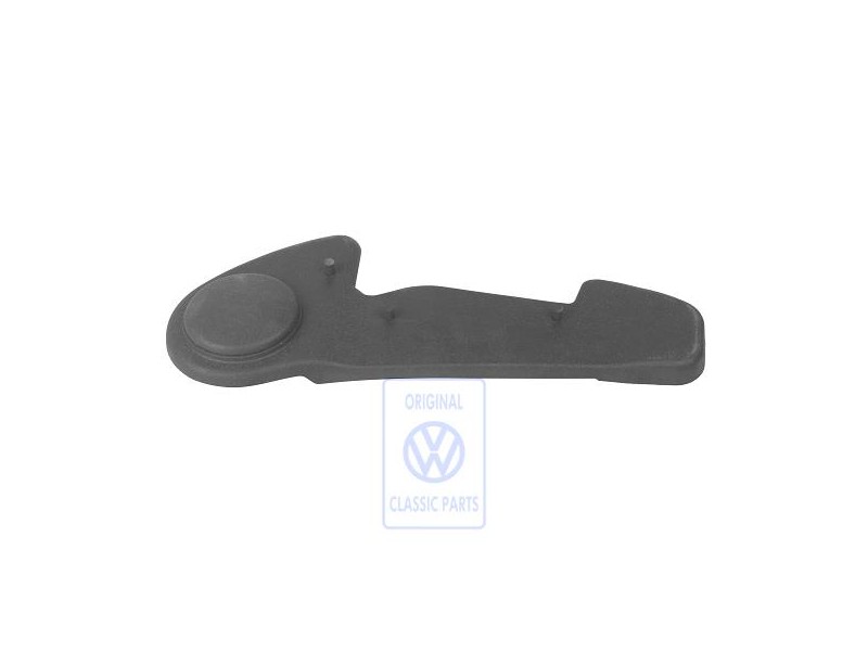VW Original Revestimiento Con Orificio Negro - 165881479A 4FB
