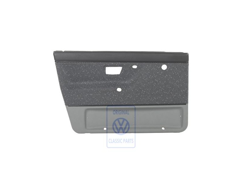 VW Original Revestimiento Puerta Gris Negro/Negro - 167867011H WT8