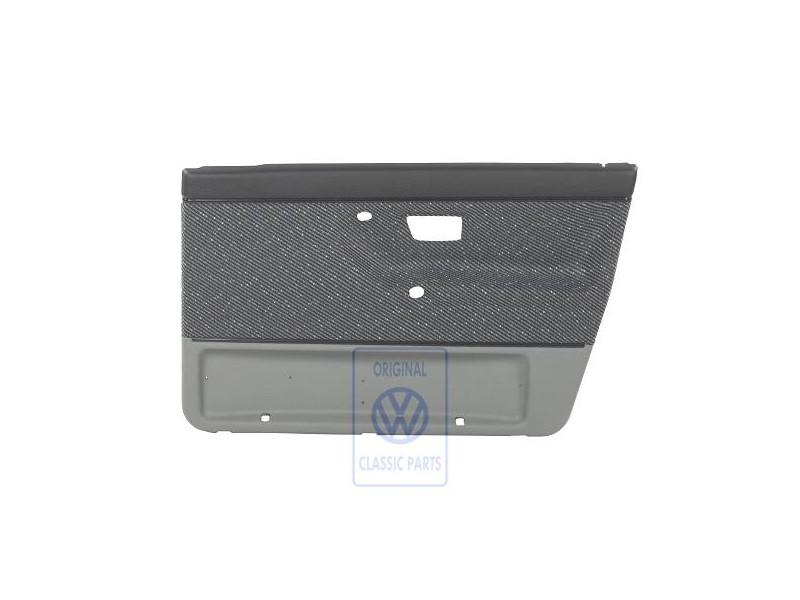 VW Original Revestimiento Puerta Gris Negro/Negro - 167867012H WT8