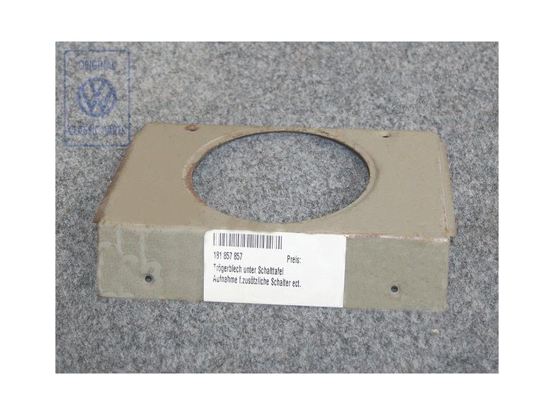 VW Original Chapa Portante - 181857857