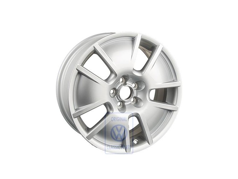 VW Original Llanta De Aluminio Antracita/Plata - 1C0601025J 1E9