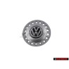 VW Original Tapacubos Cromo Brillante/Gris Dolomita - 1C0601149A GRB